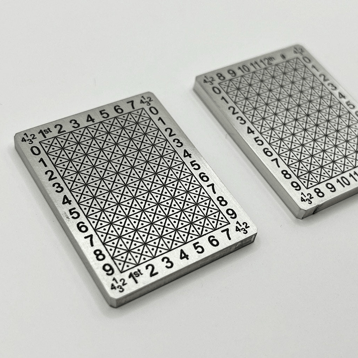 12-word Compact Punchplate.