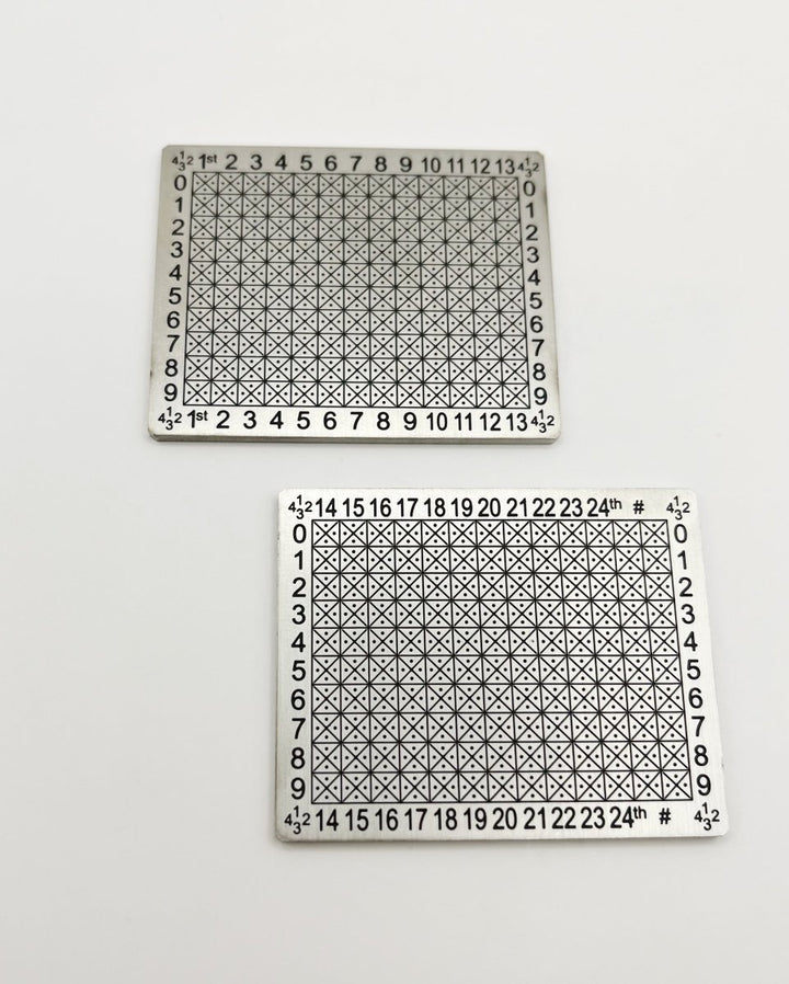 24-word Compact Punchplates, 10-pack product photo.