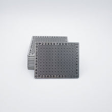 Load image into Gallery viewer, 24-word Compact Punchplates, 10-pack product photo.