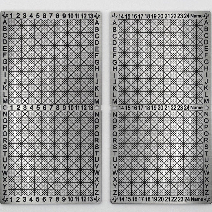 24-word Standard Punchplate Starter Set.