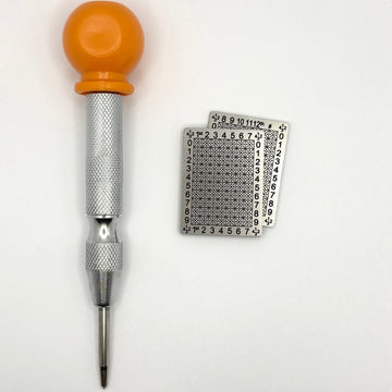 12-word Compact Punchplate Starter Set.