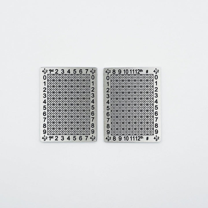 12-word Compact Punchplate.