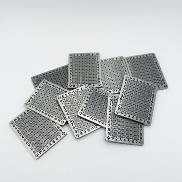 12-word Compact Punchplates, 10-pack product photo.