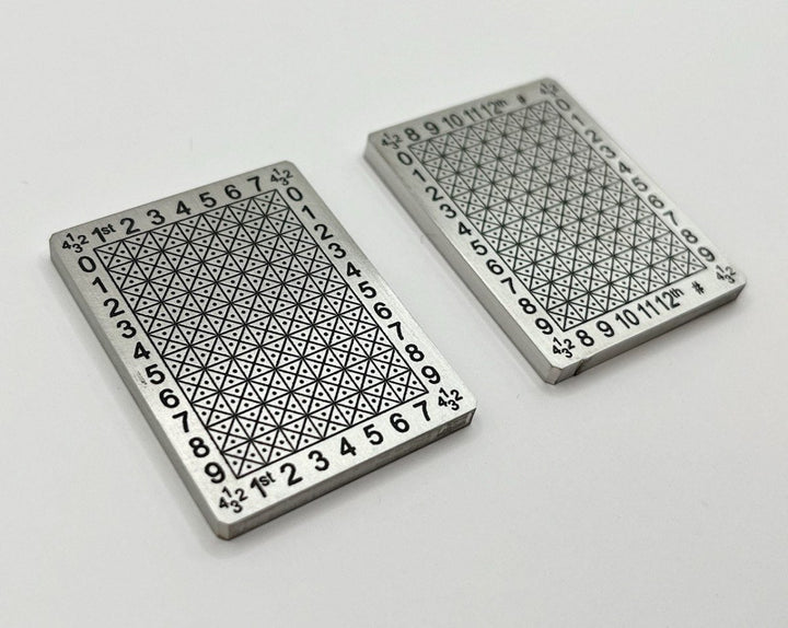 12-word Compact Punchplates, 10-pack product photo.
