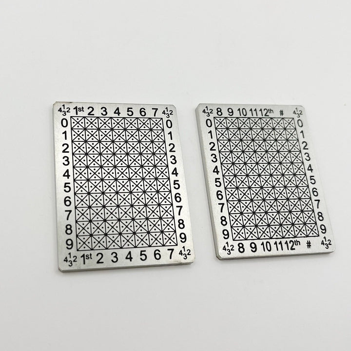 12-word Compact Punchplates, 10-pack product photo.
