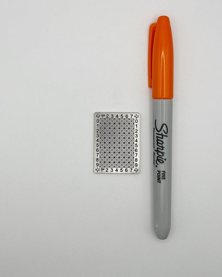 12-word Compact Punchplates, 10-pack product photo.