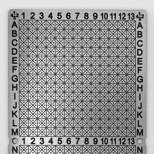 24-word Standard Punchplate.