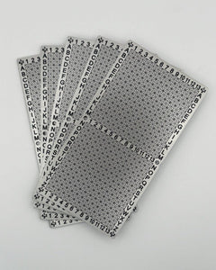24-word Standard Punchplates, 5-pack product photo.