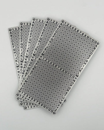24-word Standard Punchplates, 5-pack product photo.