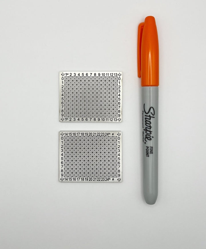 24-word Compact Punchplates, 10-pack product photo.