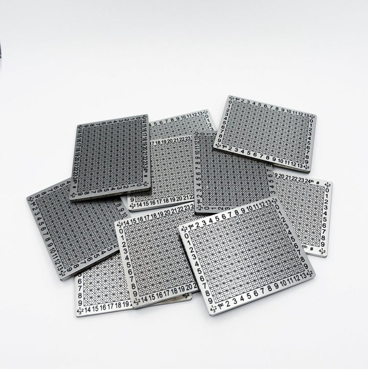 24-word Compact Punchplates, 10-pack product photo.
