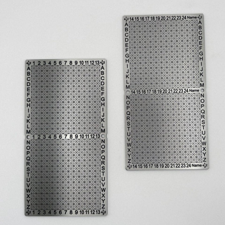 24-word Standard Punchplate Starter Set.