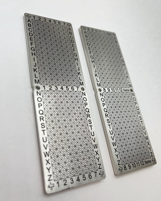 12 Word Punchplate - Codl Storage Solutions