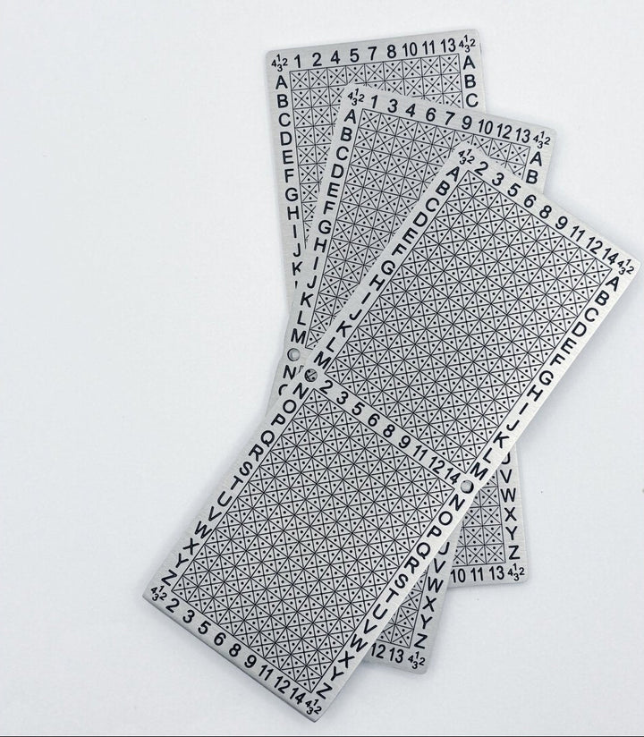 24-word Distributed 2-of-3 Punchplate kit.
